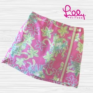 Vintage Rock a Hula Monkey Skort